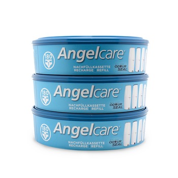 Saci menajeri 180 l 3 bucati Angelcare AC1100, Albastru Saci menajeri 180 l 3 bucati Angelcare AC1100, Albastru