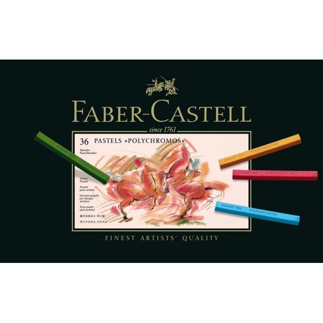 Creioane Pastel 36 Culori Polychromos Faber-Castell