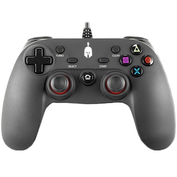 Controller Spartan Gear Oplon PC PS3 Negru Controller Spartan Gear Oplon PC PS3 Negru