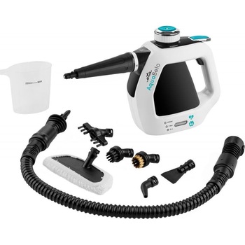 Aparat de curatat cu aburi ETA AquaBelo 126490000, 1000W, 220 ml, Presiune 3 bari, Alb Aparat de curatat cu aburi ETA AquaBelo 126490000, 1000W, 220 ml, Presiune 3 bari, Alb