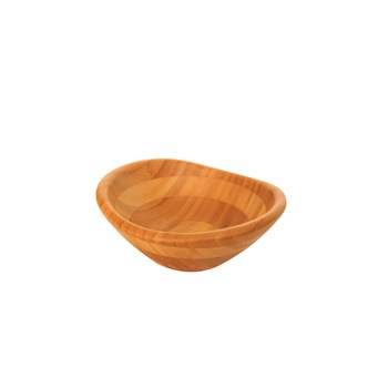 Bol de bambus, Bambum, Paella, 19 x 18 x 7 cm, Maro Bol de bambus, Bambum, Paella, 19 x 18 x 7 cm, Maro