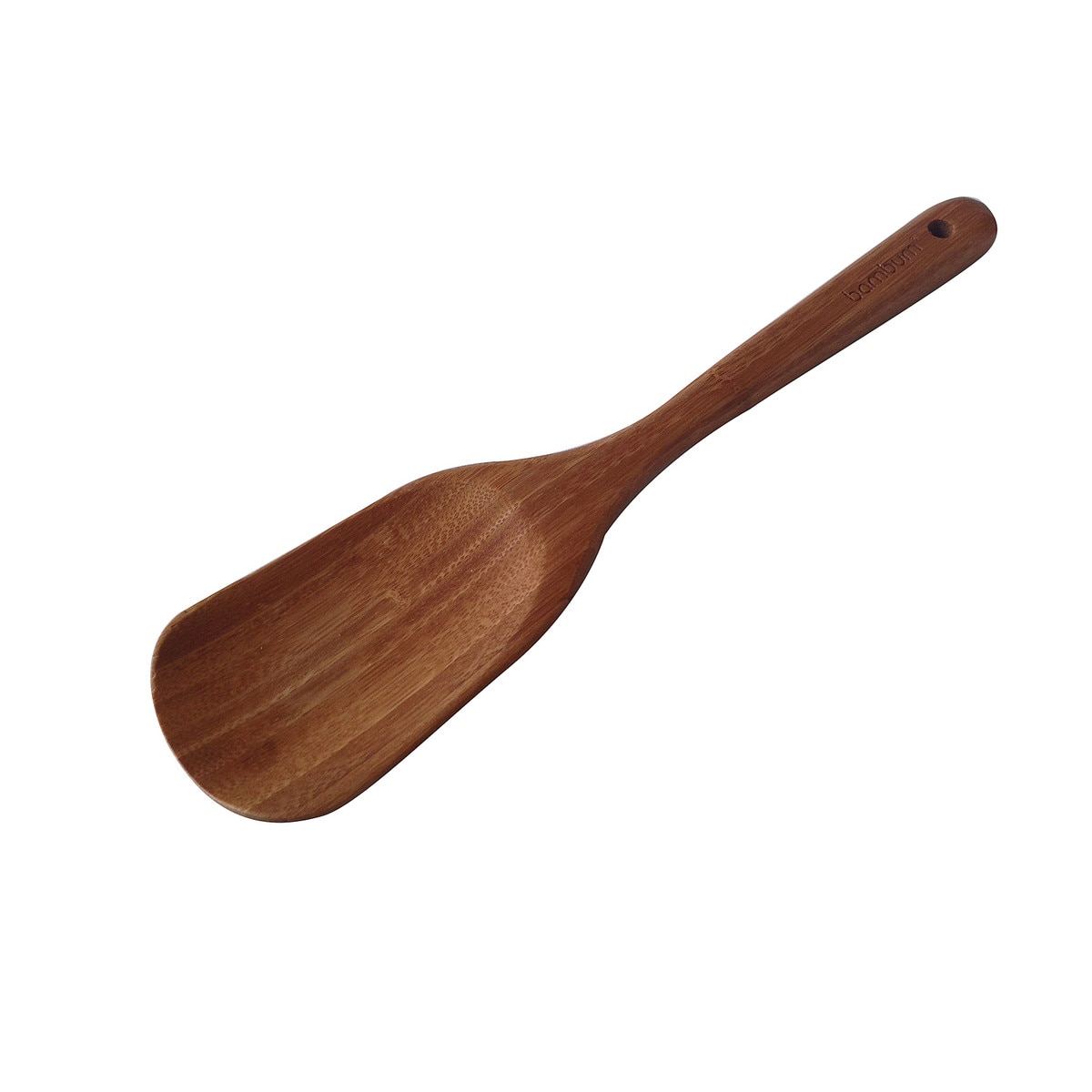 Spatula pentru servire Fusilli, Bambum, Bambus, 30 x 6.5 cm, Maro