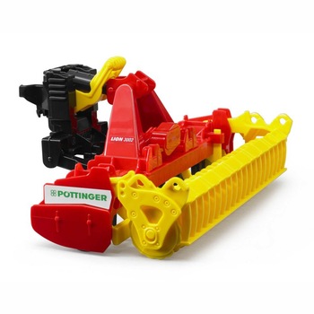 Grapa rotativa Pottinger Lion 3002 pentru tractoare Bruder 02346 Grapa rotativa Pottinger Lion 3002 pentru tractoare Bruder 02346
