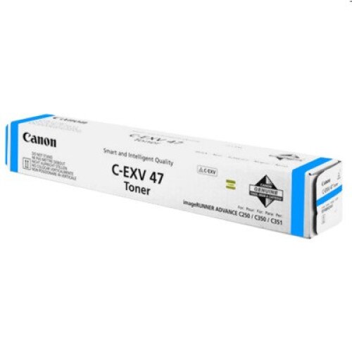 Toner CANON C-EXV47 C 8517B002AA 21.500 pagini, cyan