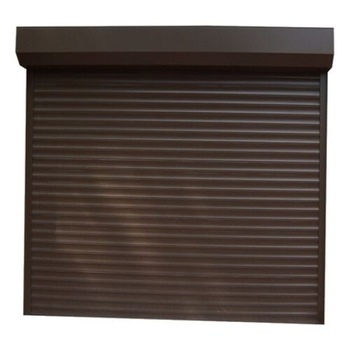 Usa garaj automata 3000 x 2500, lamele 55 mm, maro 8014 Usa garaj automata 3000 x 2500, lamele 55 mm, maro 8014