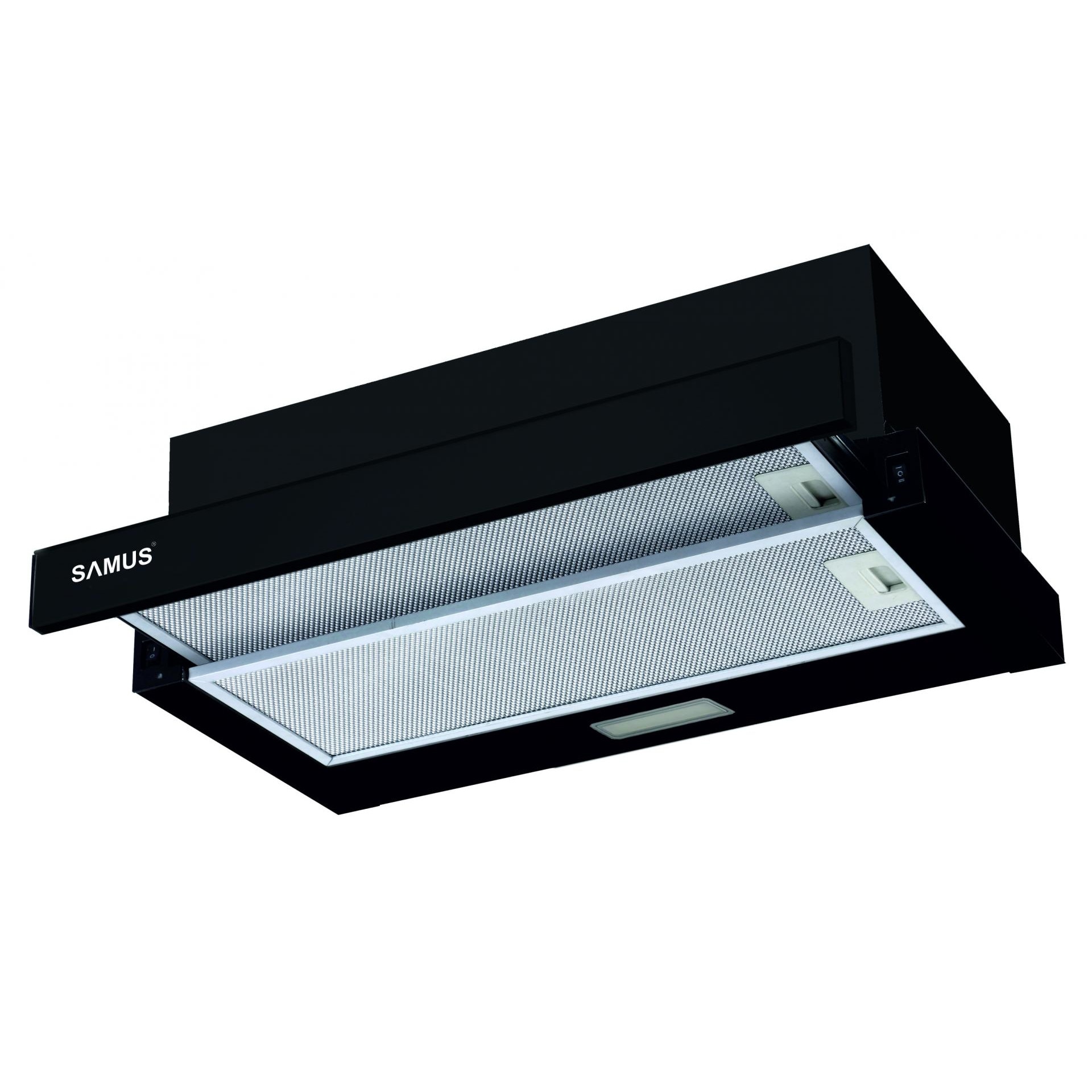 Hota incorporabila Samus HS6030TB, 1 motor, 2 trepte de absorbtie, Negru