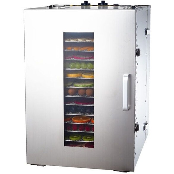 Deshidrator universal model SS-16, 1000W, 10 tavi din inox alimentar, control mecanic