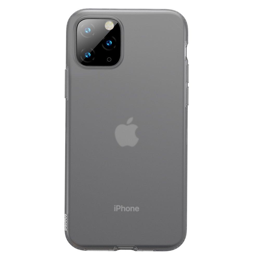 Husa pentru Apple iPhone 11 Pro Max Baseus, gel silicat, semitransparent
