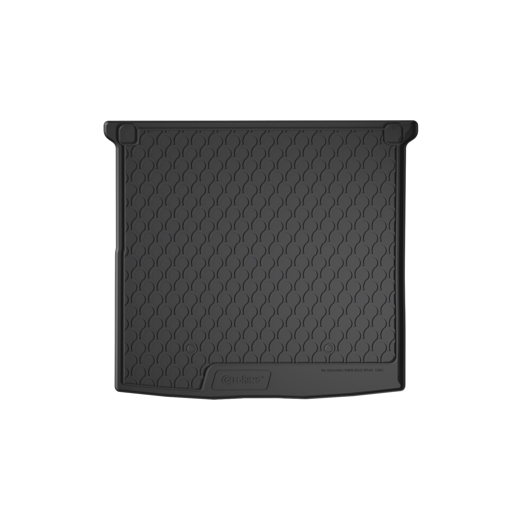 Protectie portbagaj Mercedes Clasa M, Clasa ML 2011 -> prezent, Clasa GLE W166, 2015 -> prezent, din cauciuc Rubbasol, marca Gledring