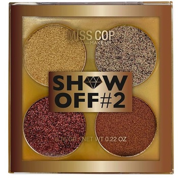 Paleta fard de pleoape Miss Cop Show Off # 2 Paleta fard de pleoape Miss Cop Show Off # 2