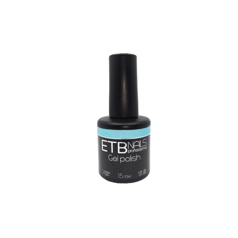 Gel de unghii permanent ETB Nails Gel Polish Baby Blue 15ml