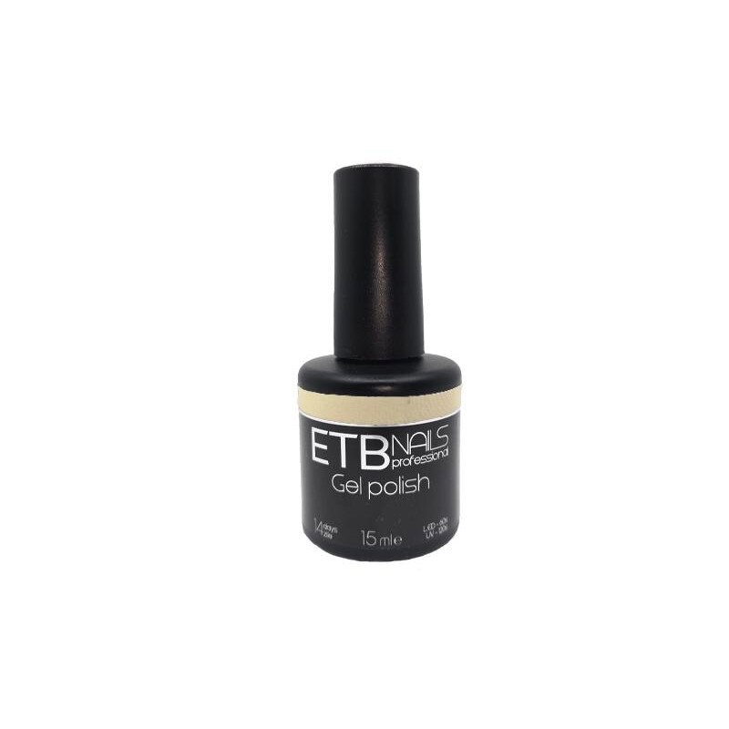 Gel de unghii permanent ETB Nails Gel Polish Tasty Vanilla 15ml