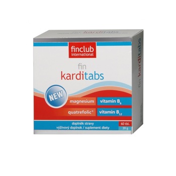 Supliment alimentar Fin Karditabs Fin Club 60 tablete Supliment alimentar Fin Karditabs Fin Club 60 tablete