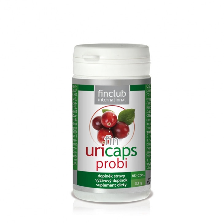 Supliment alimentar fin Uricaps Probi Fin Club (60 cps)
