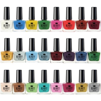 Lac de unghii Beauty4Britain, 'Gift', multicolor, 24 bucati x 10 ml Lac de unghii Beauty4Britain, 'Gift', multicolor, 24 bucati x 10 ml