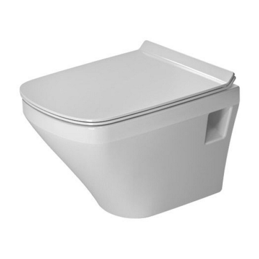 Set vas WC suspendat Duravit Durastyle Rimless cu capac inchidere lenta