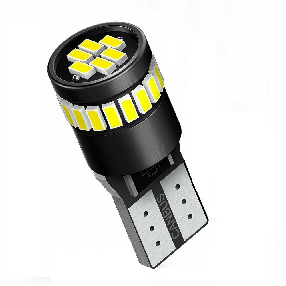 Already for me chicken Bec Led T10 W5W Alb 24 SMD 3014 Canbus Error Free 6000k Pozitii, Interior -  eMAG.ro