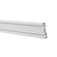 Sina dubla VALCOR, PVC 200 cm, pentru perdele si draperii, accesorii incluse, KIT COMPLET