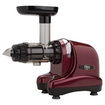 Storcator orizontal prin presare la rece Oscar DA1000, 150W, 70 RPM, recipient pulpa, 2 Site, Rosu Burgundy Storcator orizontal prin presare la rece Oscar DA1000, 150W, 70 RPM, recipient pulpa, 2 Site, Rosu Burgundy