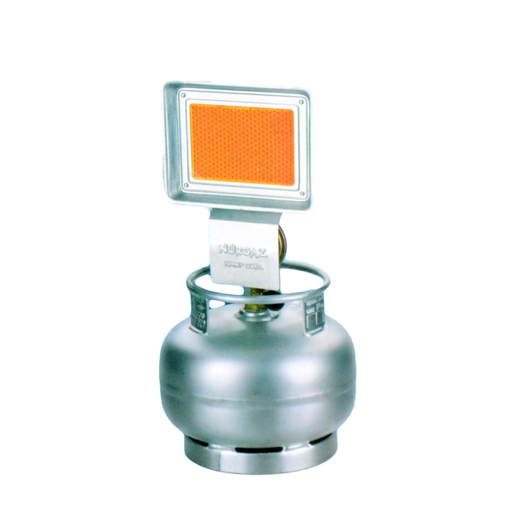 Arzator, Soba pe gaz, 1500W, placa ceramica BRT-038