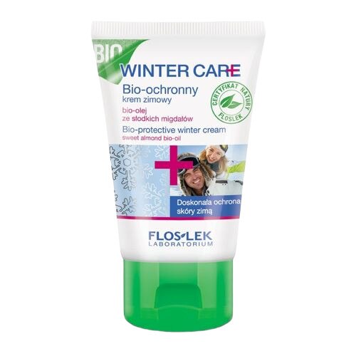 Crema pentru fata cu ulei de migdale, Floslek Winter Care, 50 ml