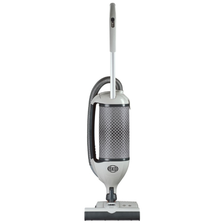 Aspirator cu electrobatator, Sebo, Dart 1, rezervor 3.5 L, 875 W, lungime cablu 10.5 m, Alb