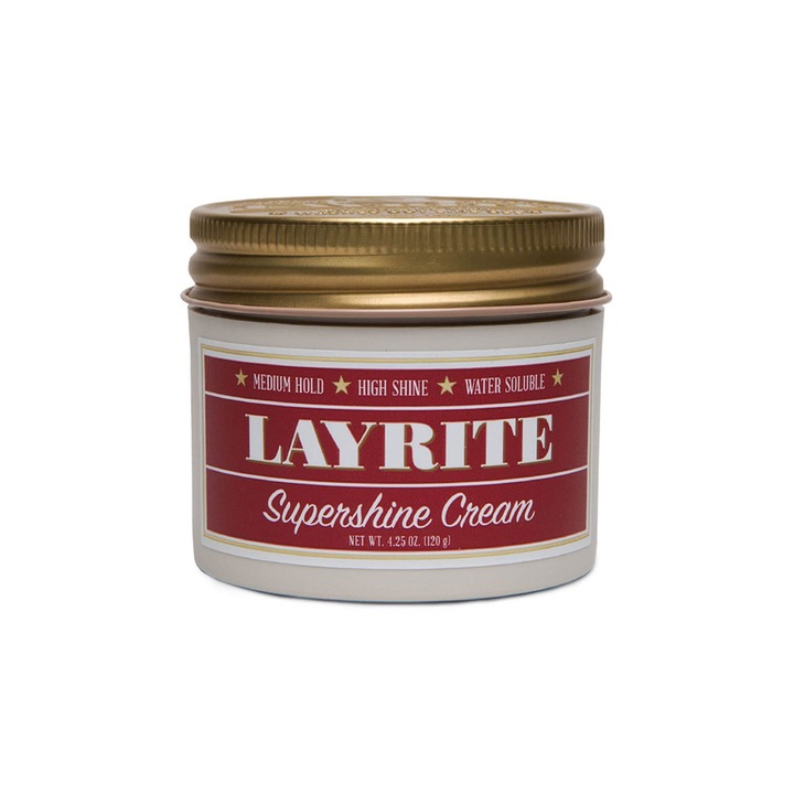 Layrite Supershine Cream crema pentru styling pentru stralucirea parului 120 g