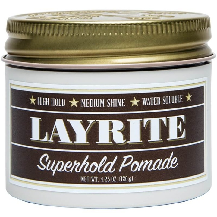 Layrite Superhold Pomade pomada de par fixare puternica 120 g