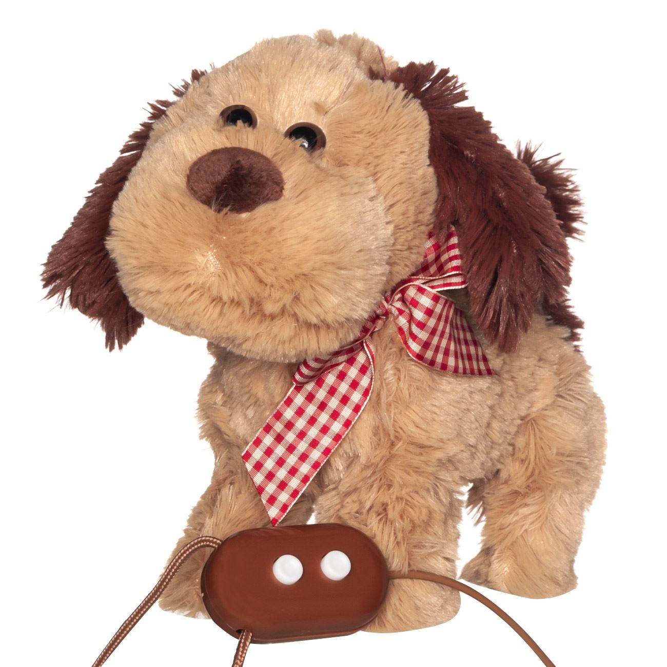 Catel de plus Zola®, maro cu baterii