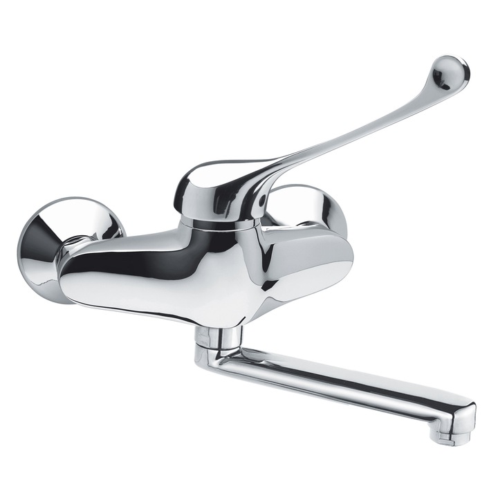 Falra szerelhető mosdócsaptelep Padwa Medico BTPM3, kerámiapatron