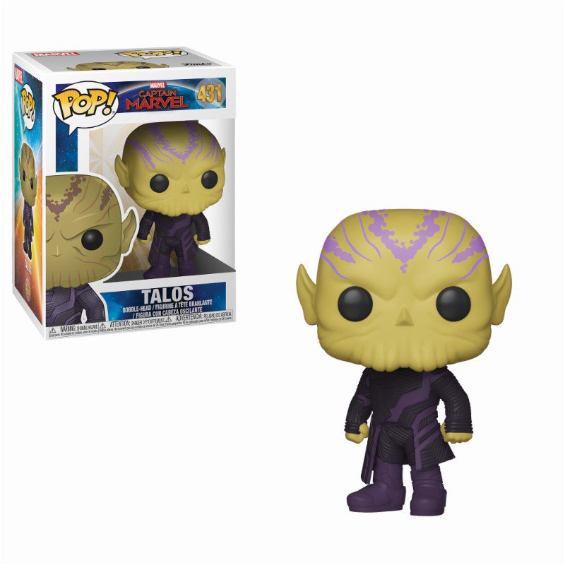 Figurina - Funko Pop! Marvel: Captain Marvel - Talos