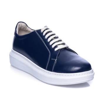Pantofi barbati din piele naturala - Blu Box - TC3 BB, Blu Pantofi barbati din piele naturala - Blu Box - TC3 BB, Blu