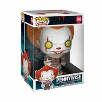 Figurina Funko Pop IT Pennywise cu Barca Versiune Super-Size