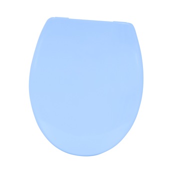 Capac Wc duroplast balamale inox , Msv, bleu Capac Wc duroplast balamale inox , Msv, bleu