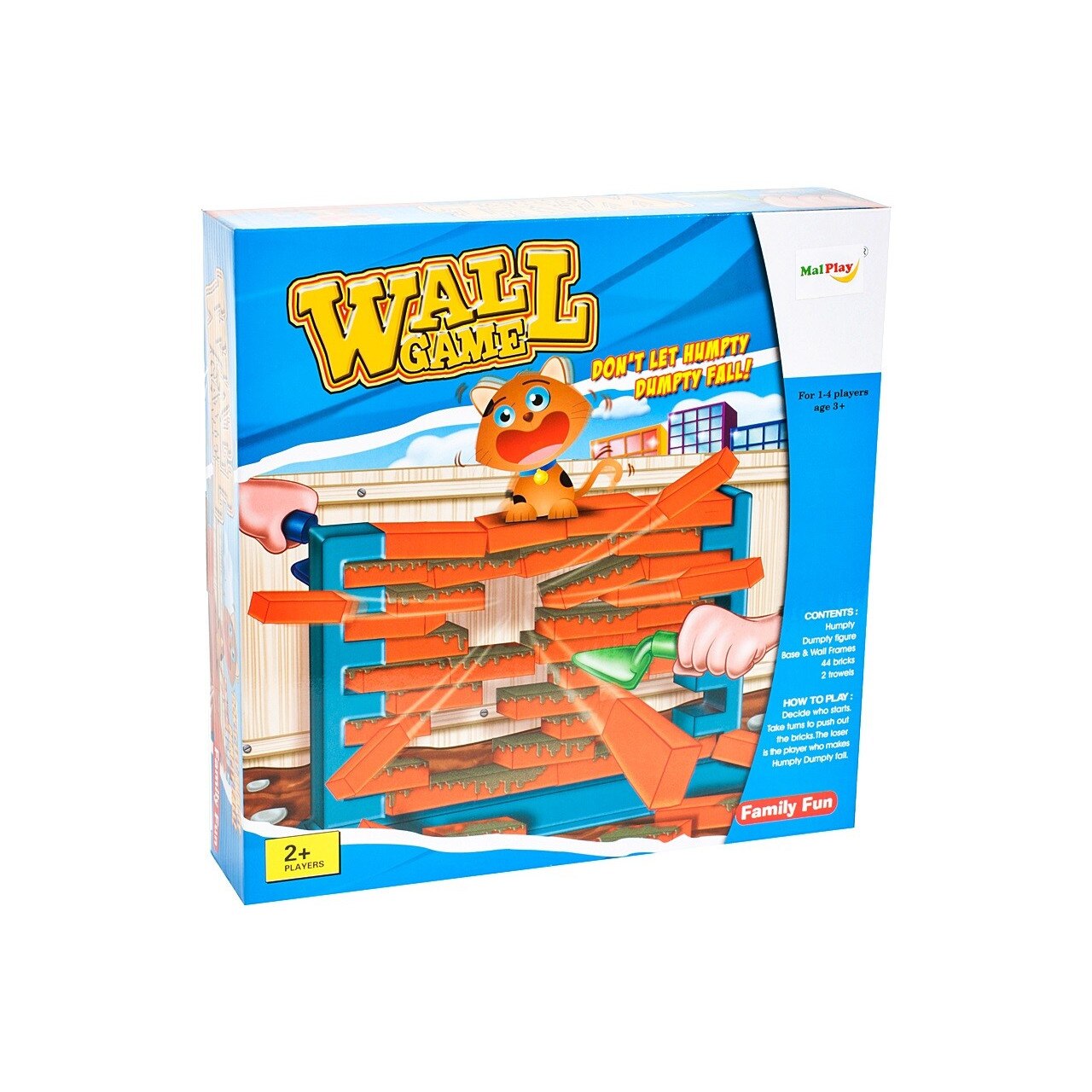 Joc de societate MalPlay, Nu lasa pisica sa cada de pe zid