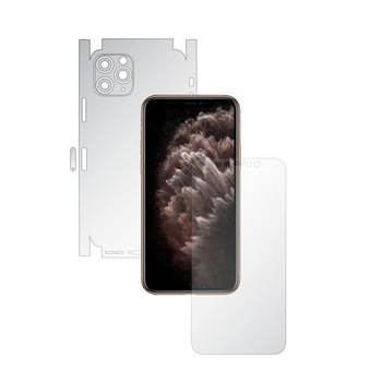 Folie Full Body Invisible Skinz HD pentru Apple iPhone 11 Pro - CAM CUT - Folie Protectie Siliconica Ultra-Clear cu taiere 360 Cut pentru Ecran, Carcasa Spate si Laterale, Skin Adeziv Transparent, Edge to Edge Cover Folie Full Body Invisible Skinz HD pentru Apple iPhone 11 Pro - CAM CUT - Folie Protectie Siliconica Ultra-Clear cu taiere 360 Cut pentru Ecran, Carcasa Spate si Laterale, Skin Adeziv Transparent, Edge to Edge Cover