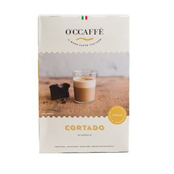 Cafea capsule O'CCAFFE Cortado, compatibile Dolce Gusto, 16 capsule, 160 g.