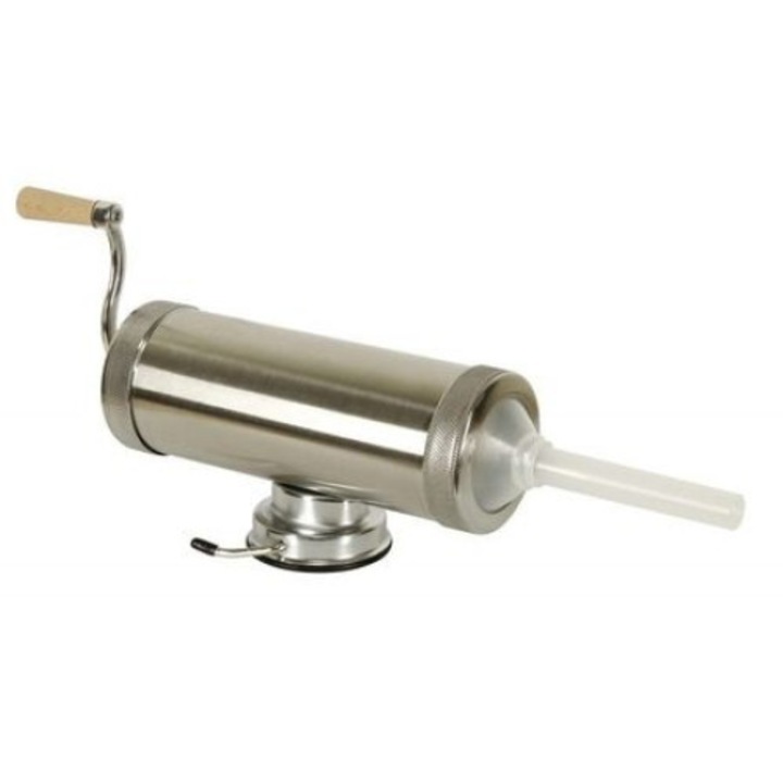 Masina umplut carnati, 2.5 kg, Inox, 5 palnii diferite incluse