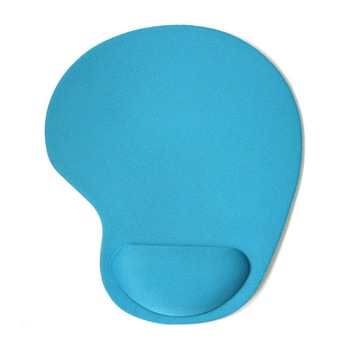 Mouse Pad cu suport confortabil pentru incheietura mainii, invelis exterior textil, Blue-sky Mouse Pad cu suport confortabil pentru incheietura mainii, invelis exterior textil, Blue-sky