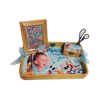 set mot  prima aniversare personalizat cu poza format din 4 piese cu tema mickey  disney  mixartstudiobym imagen 1_0_
0
