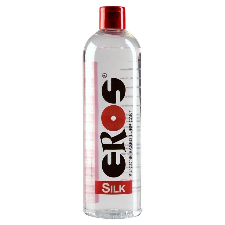 Лубрикант Eros, SILK, Силиконова основа, Flasche, 500 мл