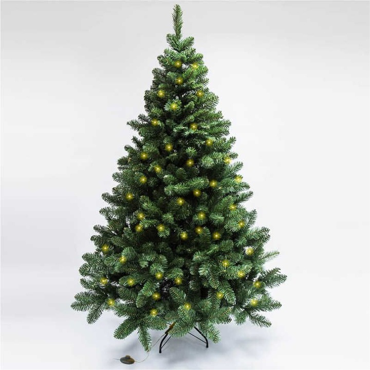 Brad artificial Dakota Warm LED, Royal Christmas, 180 cm