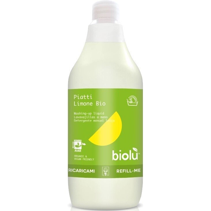 Detergent lichid pentru vase organic Biolu, 1L