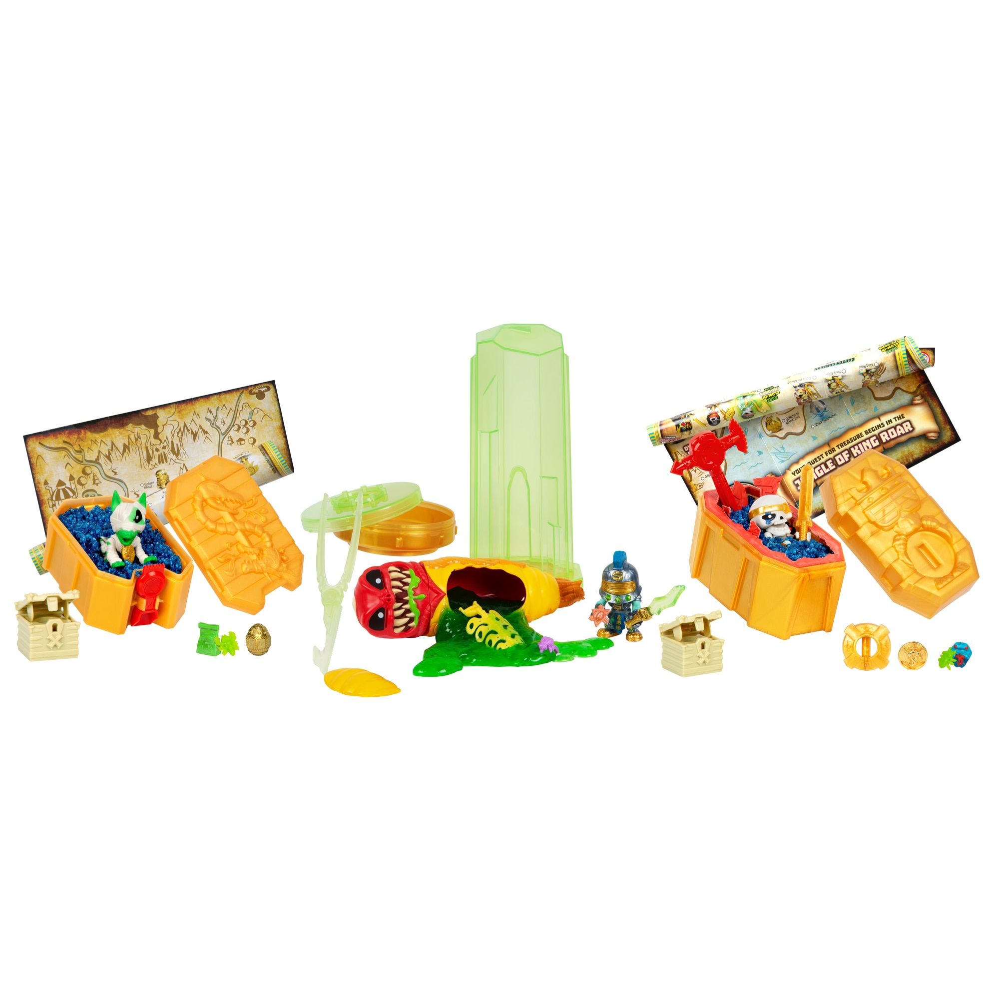 Set figurine Treasure X - Aliens vs Kings - eMAG.ro