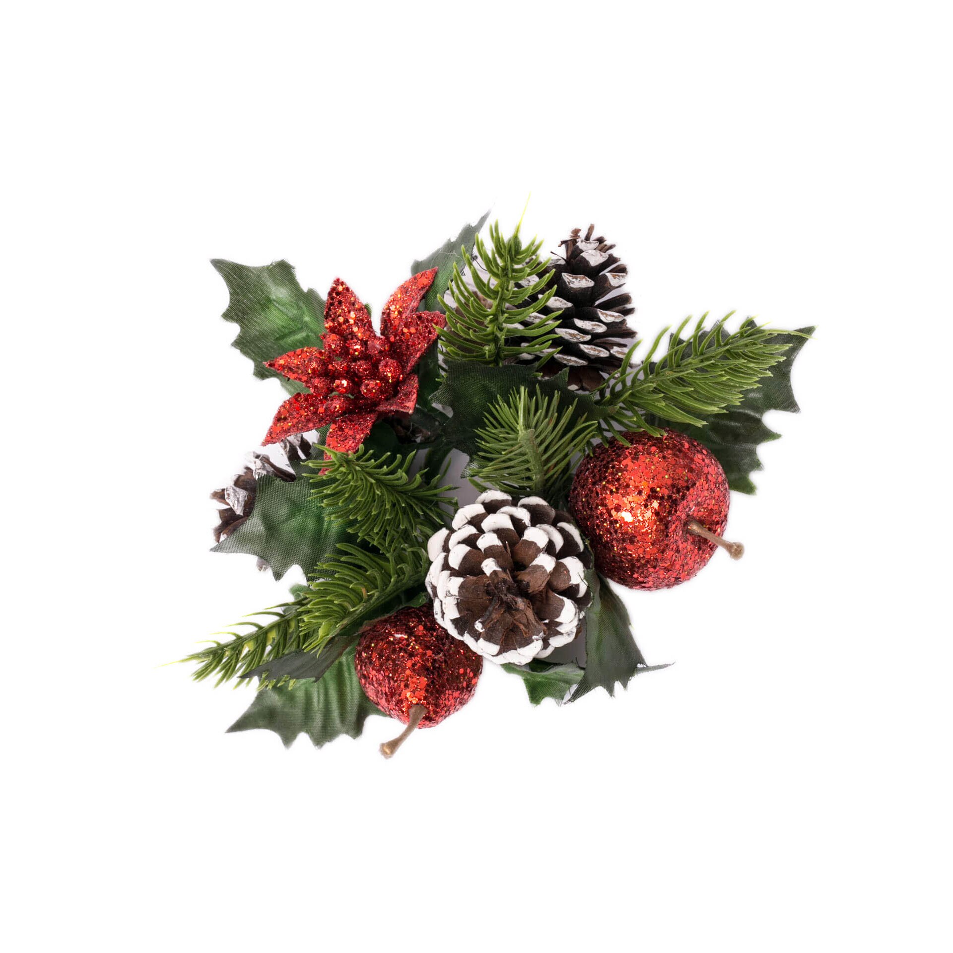 Декоративен коледен венец 13 см - eMAG.bg