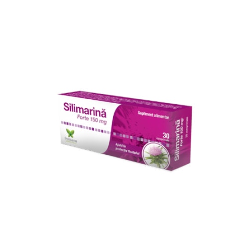 Silimarina forte 150 mg, 30 comprimate, Polipharma