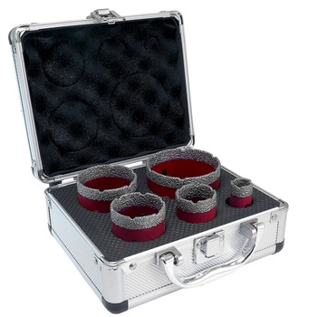 Set 5 carote diamantate, M14, 20-72 mm, Strend Pro Set 5 carote diamantate, M14, 20-72 mm, Strend Pro