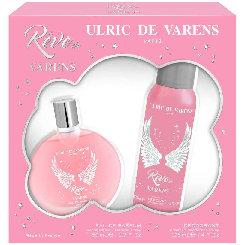 Set Ulric de Varens Reve, Femei: Apa de Parfum, 50 ml + Deodorant antiperspirant, 125 ml