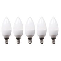 bec lumanare led xq-lite e14 55 w echivalent 40 w 470 lumeni 200 de grade unghiul fasciculului alb cald xq13188 clasa energetica a  set 5 buc imagen 7_0_
0