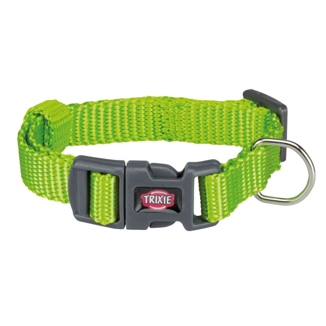 Zgarda Trixie Premium XXS-XS 15-25 cm/10 mm verde mar pentru caini 202117